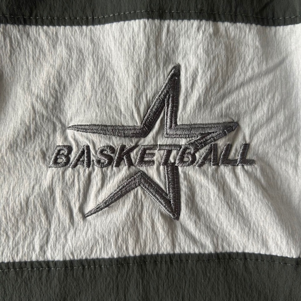 Jordan Brand Basketball Pullover Jacket Men's Size‎ XL Gray White Zip Front - Picture 10 of 10